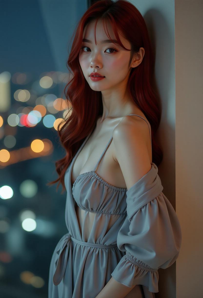 长街灯火
